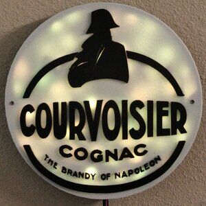 3D Printed Courvoisier Tequila RGB LED 8-Inch Sign With Remote Control man cave